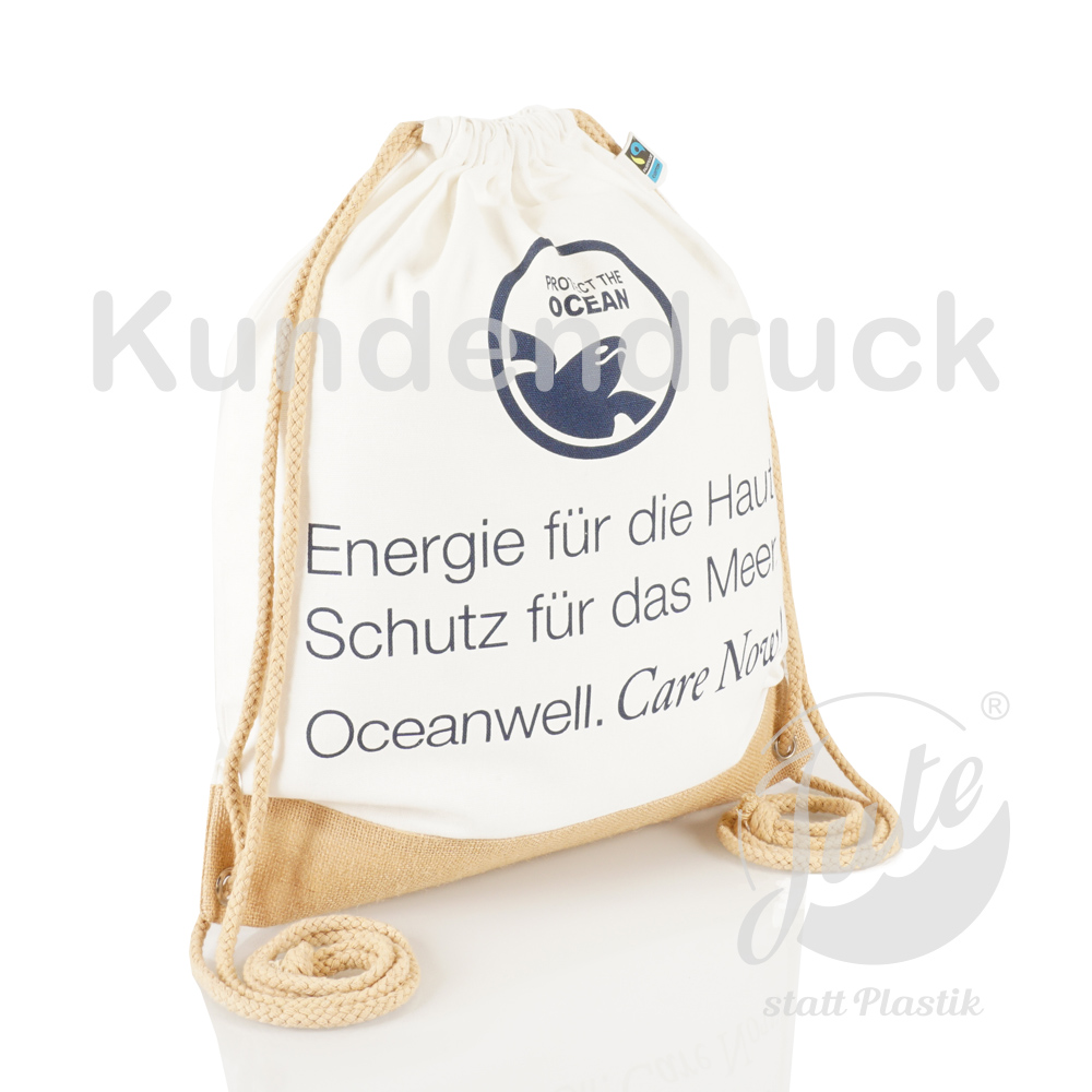 Fairtrade-Canvas-Turnbeutel-Natur-lange-Kordeln-Juteboden-zum-Bedrucken-mit-Kundendruck