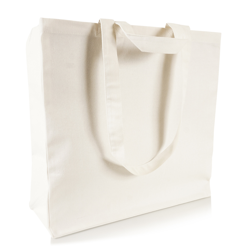 Einkaufstasche zum Bedrucken aus starker Fairtrade Baumwolle
