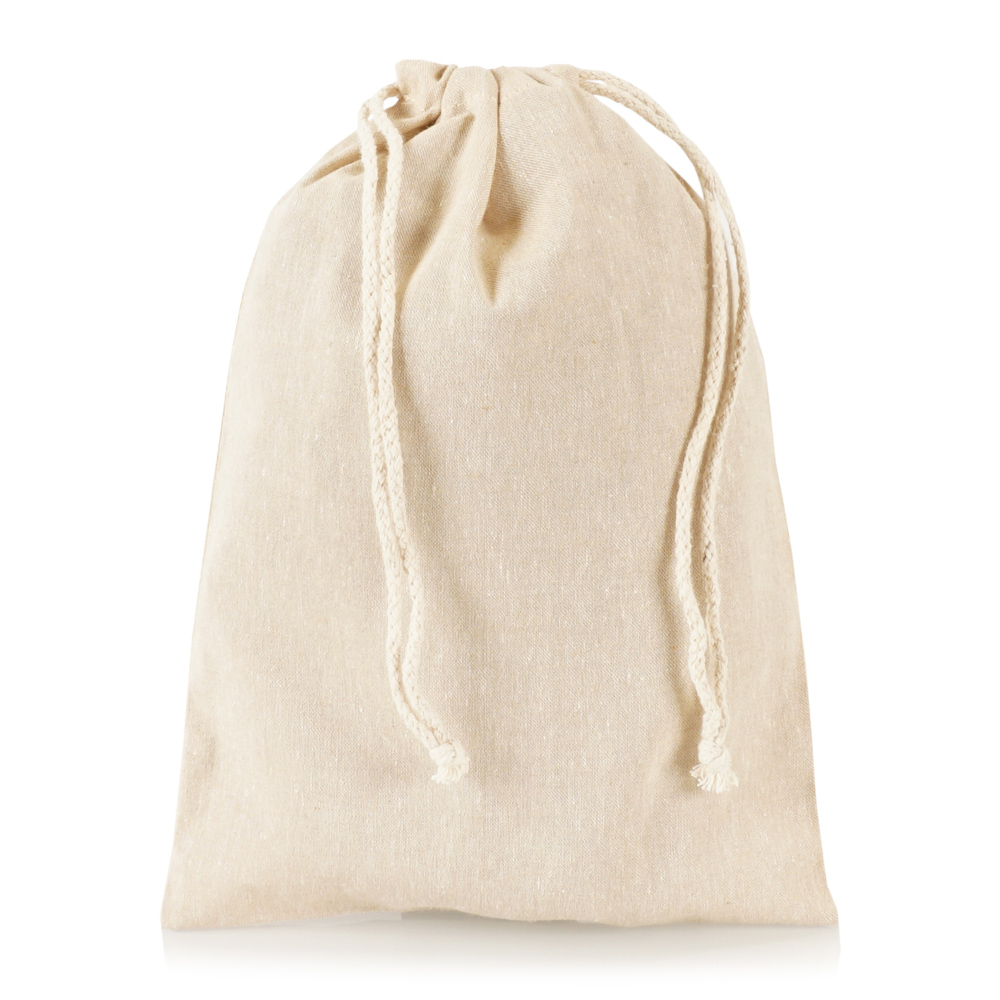 Baumwollsäckchen, natur, CP130M von Jute statt Plastik