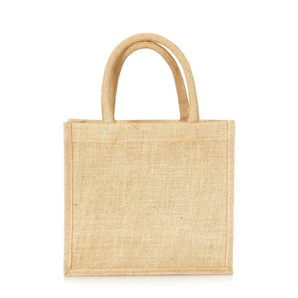 Kleine Jutetasche-und-Täschchen-in-Natur-zum-Bedrucken-Frontseite